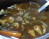 和風カレーライスちょっぴりおそば屋さん風作り方5写真