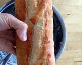フランスパンのサラダ詰め作り方6写真