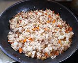 簡単！美味しい♪きんぴら風のそぼろ炒飯作り方8写真
