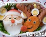 エビ寄せフライ(冷凍食品)でキャラ弁♪作り方5写真