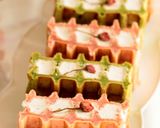 * 桜と抹茶 ♡ 春のワッフルサンド♪作り方8写真