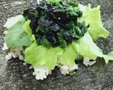 わさび菜と海苔のおにぎらず作り方4写真