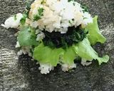 わさび菜と海苔のおにぎらず作り方5写真