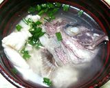 簡単、鯛のあら汁。作り方3写真