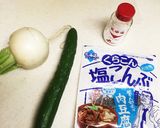 あっさり漬け物☆カブとキュウリの塩昆布作り方1写真