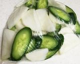 あっさり漬け物☆カブとキュウリの塩昆布作り方6写真