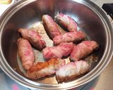 豚コマで♡なんちゃって角煮大根♪作り方5写真