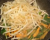もやしと人参とニラの中華炒め作り方3写真