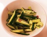 ふりかけて絶品！恵味だしの旨辛キュウリ✨作り方6写真