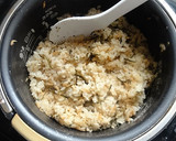 雑穀＋桜エビと塩こんぶの炊き込みご飯作り方2写真