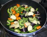 ふわふわ玉子でゴーヤチャンプルカレー風味作り方2写真