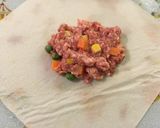 簡単♪お弁当にも♪ハンバーグ風春巻き作り方3写真