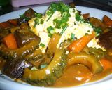 ふわふわ玉子でゴーヤチャンプルカレー風味作り方6写真