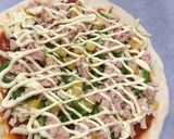 ツナとコーンの手作りpizza☆作り方4写真