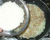 フライパンでツナ缶カレーピラフ♪作り方4写真