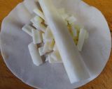 ギョーザの皮で長芋チーズロール♪作り方2写真