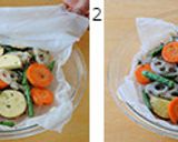 シーフードと野菜のバジル風味作り方6写真