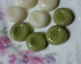 ミニ抹茶白玉団子あずき添え♡作り方4写真