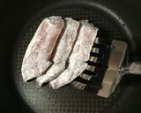 ブリの照り焼き☆皮パリパリ作り方2写真