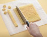 簡単リッチブロックケーキ作り方6写真