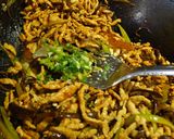 魚香肉絲（細切り豚肉の四川風ピリ辛炒め）作り方13写真
