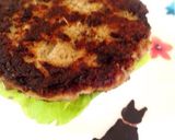 鯖バーグで♡低糖質カマンベールバーガー作り方11写真