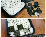 (σ・∀・)σ可愛い【市松模様の海苔弁】作り方5写真