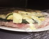 ズッキーニとチーズで♡豚肉のピザ風☆*+作り方6写真