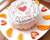 乳アレルギー対応☆苺デコレーションケーキ作り方24写真