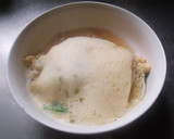 白菜としめじの卵とじ作り方7写真