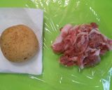 肉巻きポテト☆安い！簡単!!甘辛だれ作り方1写真