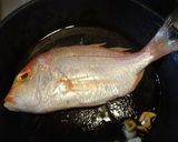 フライパンで簡単に♪鯛のアクアパッツァ作り方5写真
