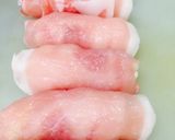 エシャロットの豚肉巻き❤️作り方2写真