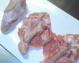♥鳥手羽元のパリパリ唐揚げモスチキン風♥作り方1写真