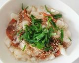 長芋と梅の簡単おつまみ♪作り方4写真