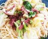 コンビーフパスタ作り方5写真