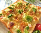 セロリ×ベーコンのSPICYトースト作り方7写真
