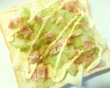 セロリ×ベーコンのSPICYトースト作り方6写真