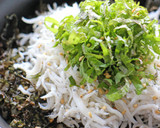 素材の味♪湘南江の島風✿釜揚げしらす丼✿作り方5写真