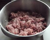 つくねの照り焼き作り方1写真
