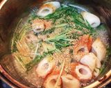 簡単♪5分♪ちくわと水菜のごま煮作り方3写真
