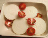 まるごと新玉ねぎのピザ風ごまドレサラダ作り方2写真