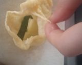 お弁当に✿油揚げでカリッとインゲン挟み焼作り方1写真