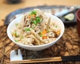 たけのこの炊き込みごはん作り方7写真