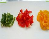 まるごとじゃがいものカラフル炒めサラダ作り方3写真
