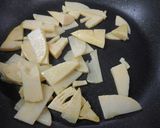 たけのこのバジルパスタ♪めっけもん作り方4写真