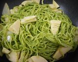 たけのこのバジルパスタ♪めっけもん作り方5写真