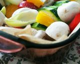 簡単もう一品 * カラフルオーブン焼き作り方4写真