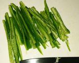 青椒牛肉絲作り方1写真