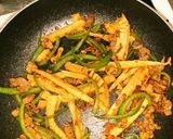 青椒牛肉絲作り方4写真